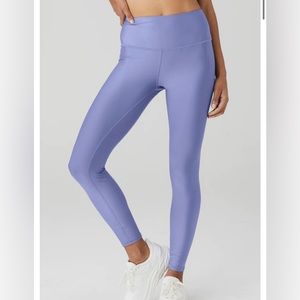 ALO YOGA 7/8 High-Waist Airlift Legging in Infinity Blue, size XS